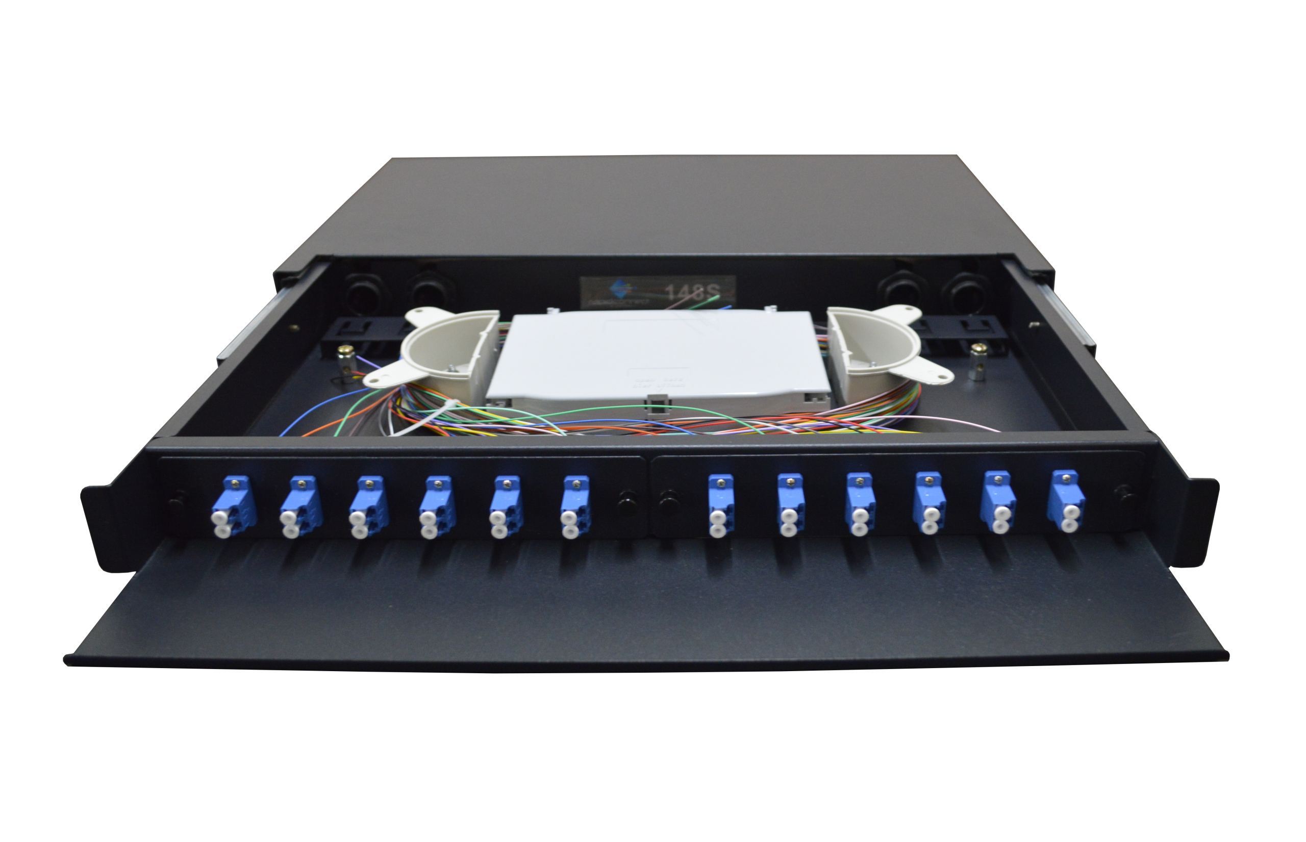 Fully Loaded Rack Mount Sliding Enclosure
