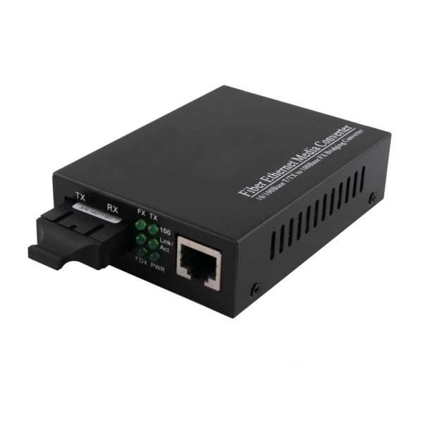 Media Converter - RJ45 - 10/100Base-TX to 100Base-FX - Multimode 850nm - 550m