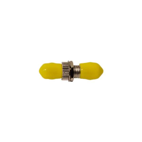 ST Simplex Singlemode Adaptor with Ceramic Alignment Sleeves- 12 pack