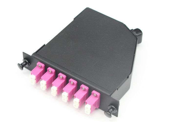 12 Fibre LC-MPO Multimode OM4 Cassette Bend Insensitive Glass