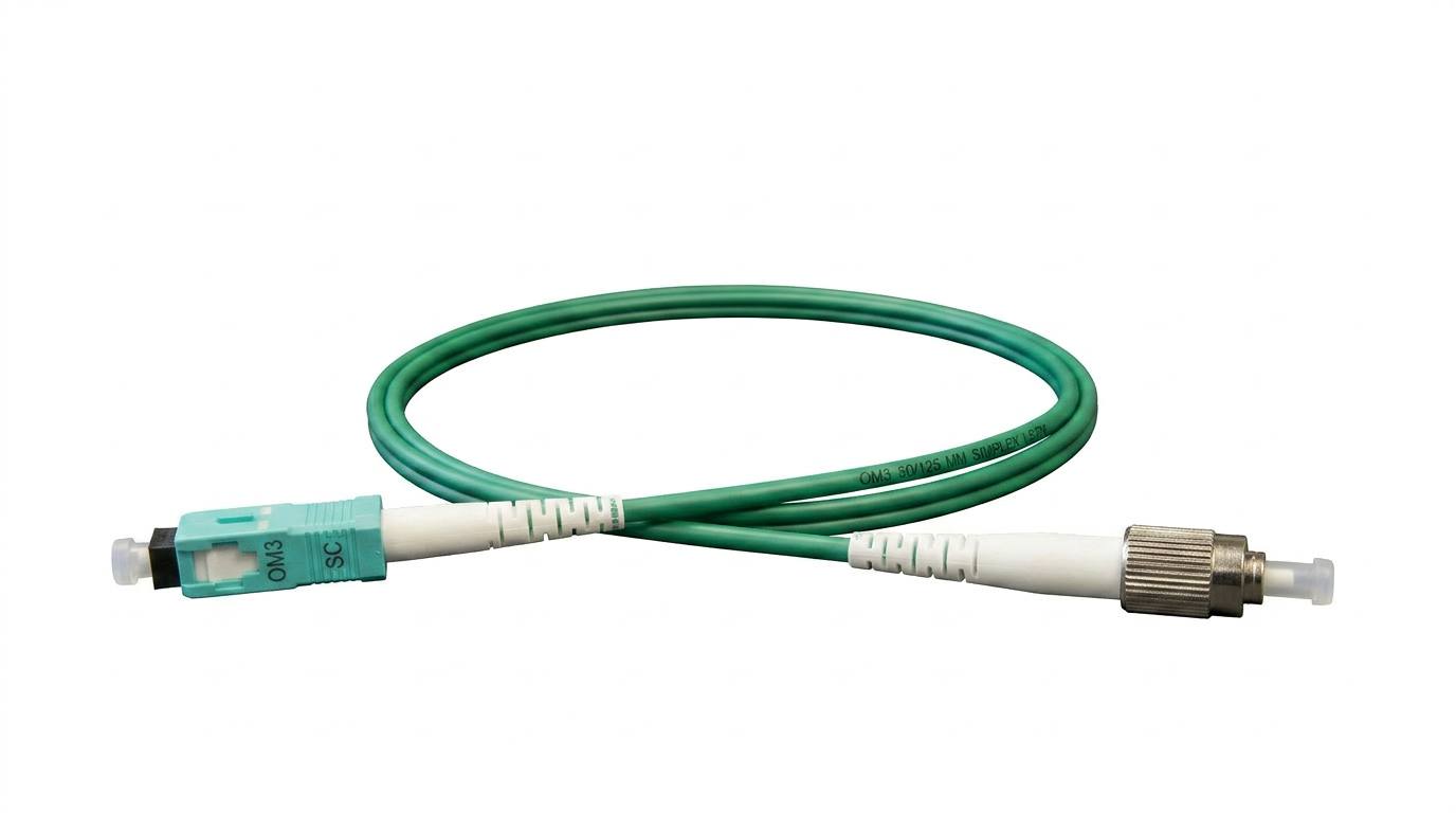SC-LC OM3 Duplex Patch Cable