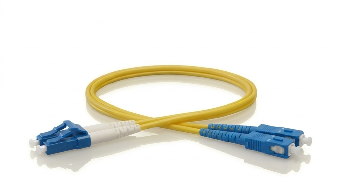 Yellow SC-LC Singlemode Duplex Patch Cable