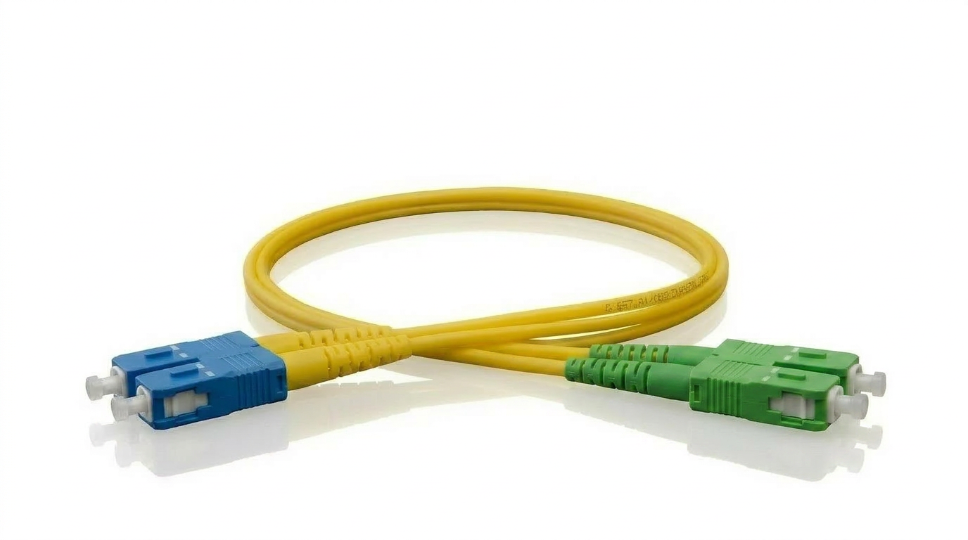Yellow SC-SCA Singlemode Duplex Patch Cable