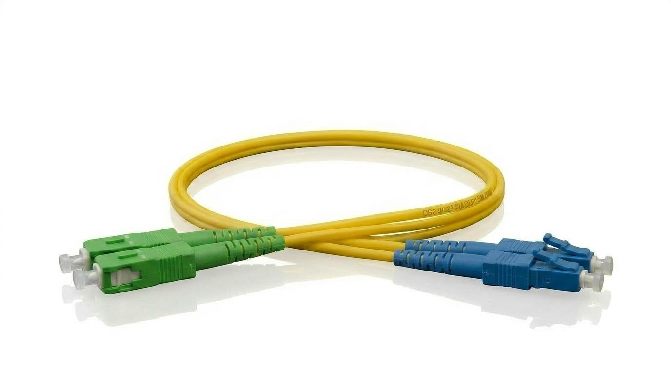 Yellow SCA-LC Singlemode Patch Cable
