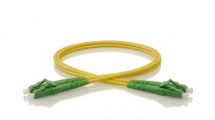 Yellow LCA-LCA Singlemode Duplex Patch Cable