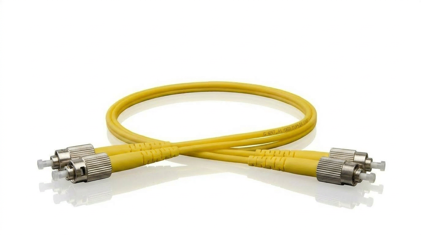 Yellow FC-FC Singlemode Duplex Patch Cable