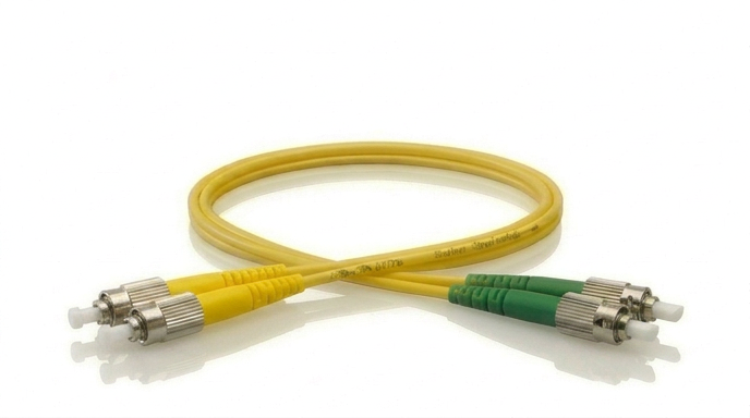 Yellow FC-FCA Singlemode Duplex Patch Cable