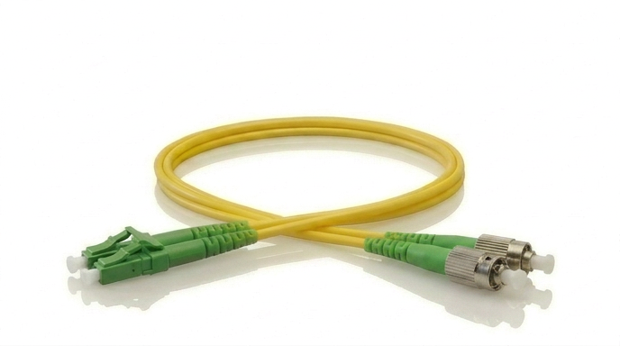Yellow LCA-FCA Singlemode Duplex Patch Cable