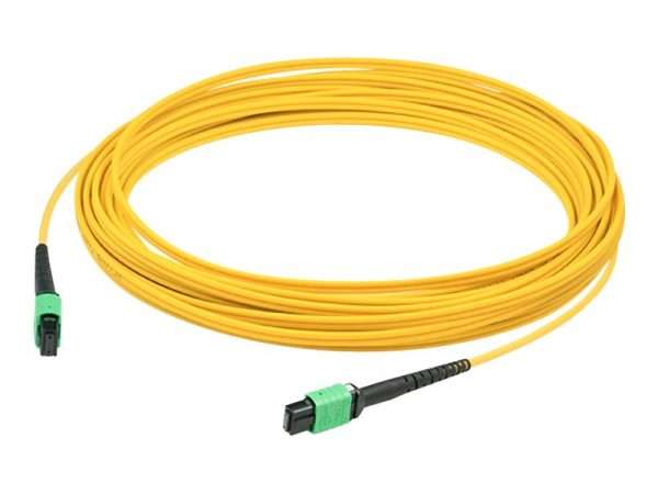 Yellow MPO-MPO 12 Fibre Singlemode Distribution Trunk Cable