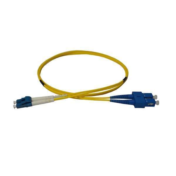 Yellow SC-LC Singlemode Duplex Patch Cable