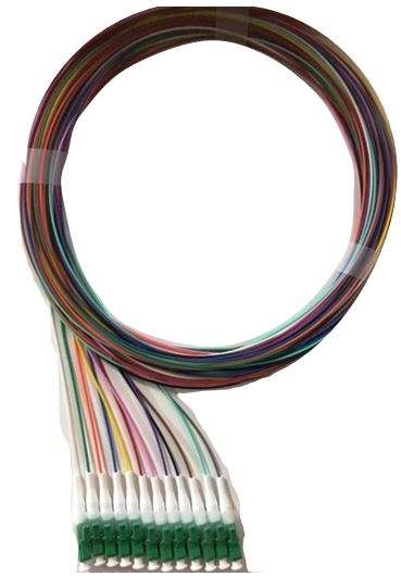 1.5m LCA Singlemode 900um Pigtails - 12 Colours/12 Pack