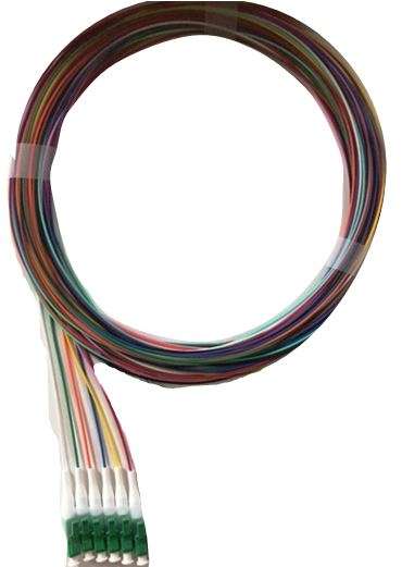 1.5m LCA Singlemode 900um Pigtails - 6 Colours/6 Pack