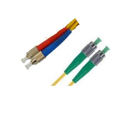 Yellow FC-FCA Singlemode Bend Insensitive Glass G657.A2 LSZH Duplex Patch Cable