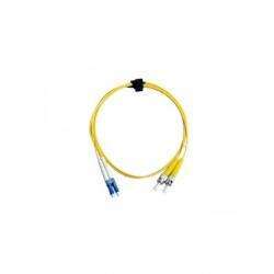 Yellow ST-LC Singlemode Bend Insensitive Glass G657.A2 LSZH Duplex Patch Cable