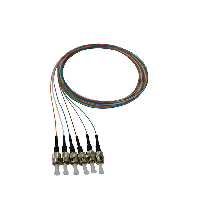 1.5m ST Multimode OM1 900um Pigtails - 6 Colours/6 Pack