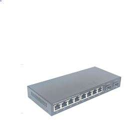 Media Converter - 8xRJ45 - 10/100Base-TX to 2xSFP - SFP not included