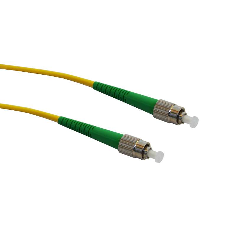 Yellow FCA-FCA Singlemode LSZH Simplex Patch Cable