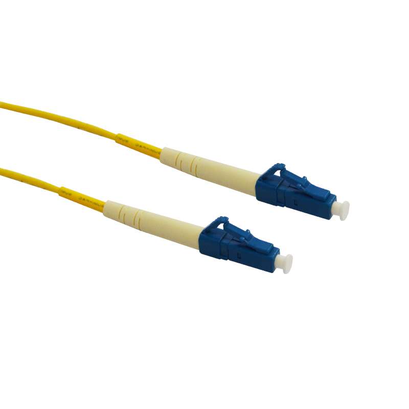 Yellow LC-LC Singlemode LSZH Simplex Patch Cable