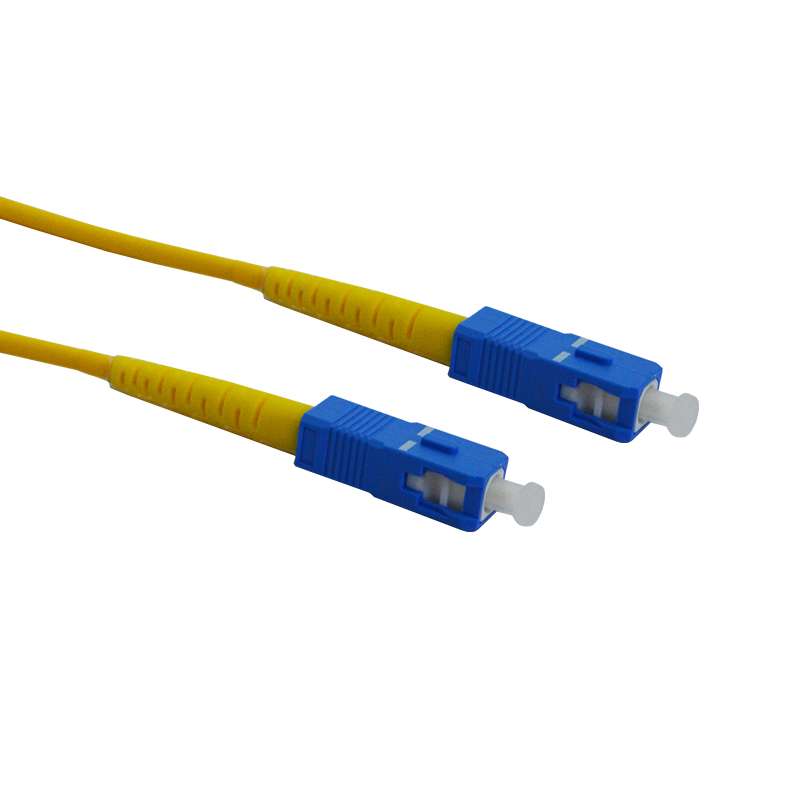 Yellow SC-SC Singlemode LSZH Simplex Patch Cable
