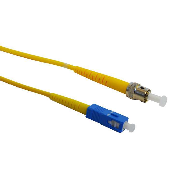 Yellow ST-SC Singlemode LSZH Simplex Patch Cable