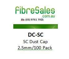 Dust Cap - SC-2.5mm/100 Pack