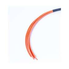 Orange 2.3mm 900um Zero Fibre Cable/Mtr
