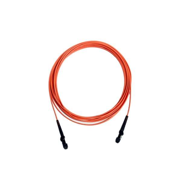 Orange 5 metre MTRJ-MTRJ Multimode OM1 LSZH Duplex Patch Cable - 3 available