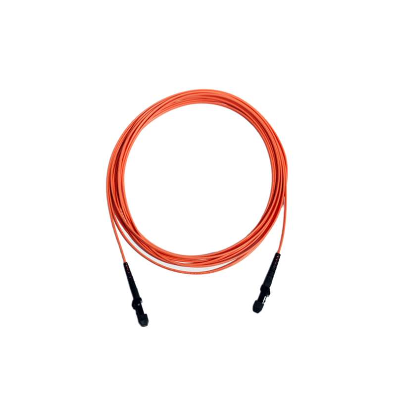 Orange 5 metre MTRJ-MTRJ Multimode OM1 LSZH Duplex Patch Cable - 3 available