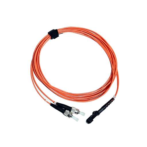 Orange1 metre ST-MTRJ Multimode OM1 LSZH Duplex Patch Cable - 5 available