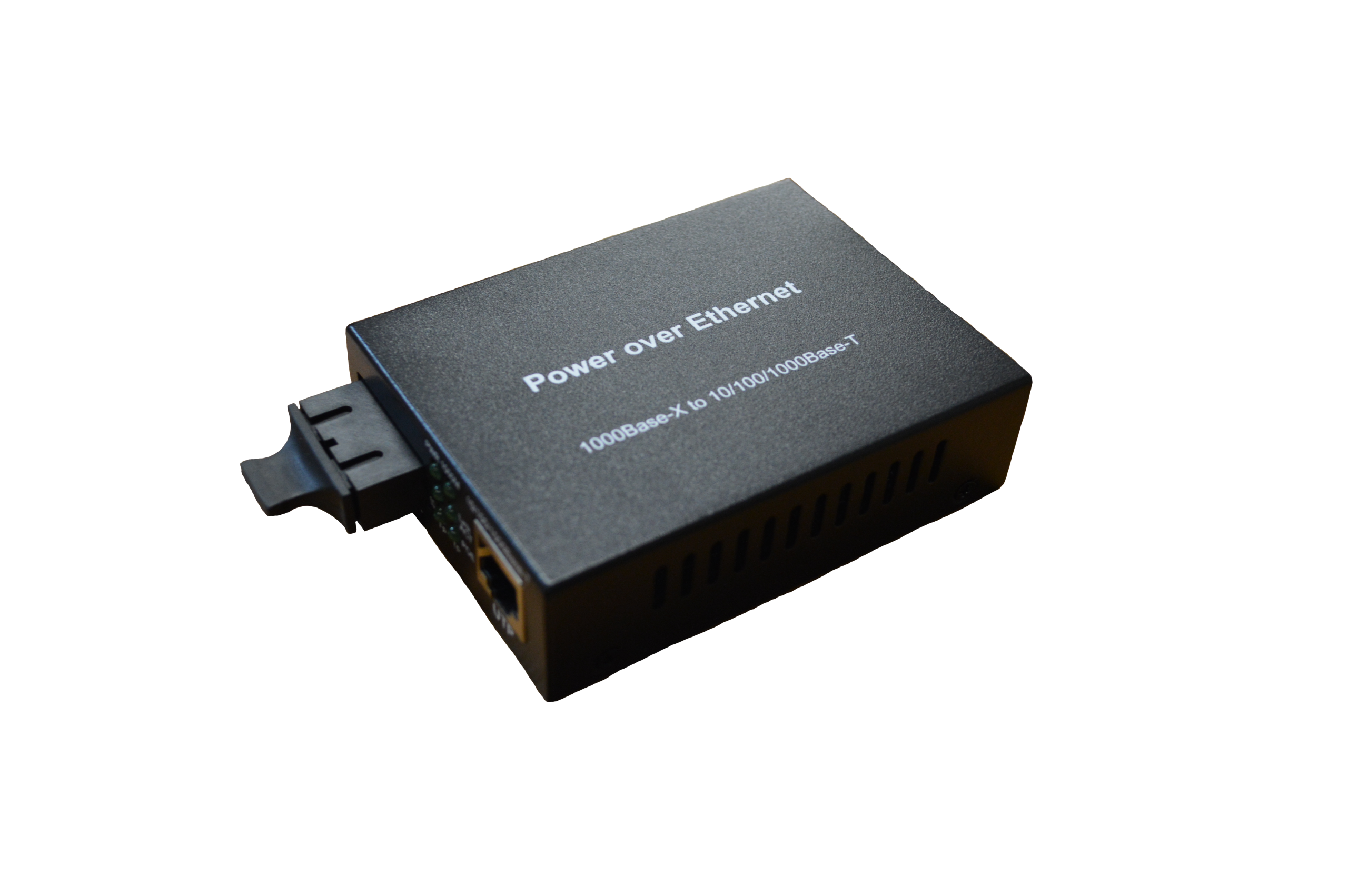 1000Base-X to 10/100/1000Base-T 802.3af/at PoE Media Converter MM - 550M
