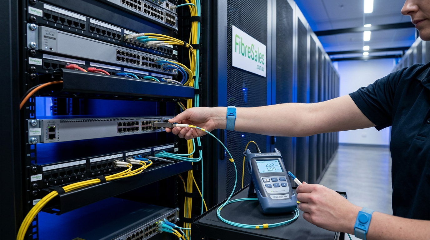 fibre SFP troubleshooting guide diagnosing transceiver and fibre network issues in data centre switch environment