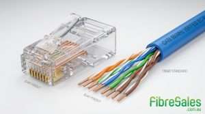 RJ45 Pinout T568B wiring